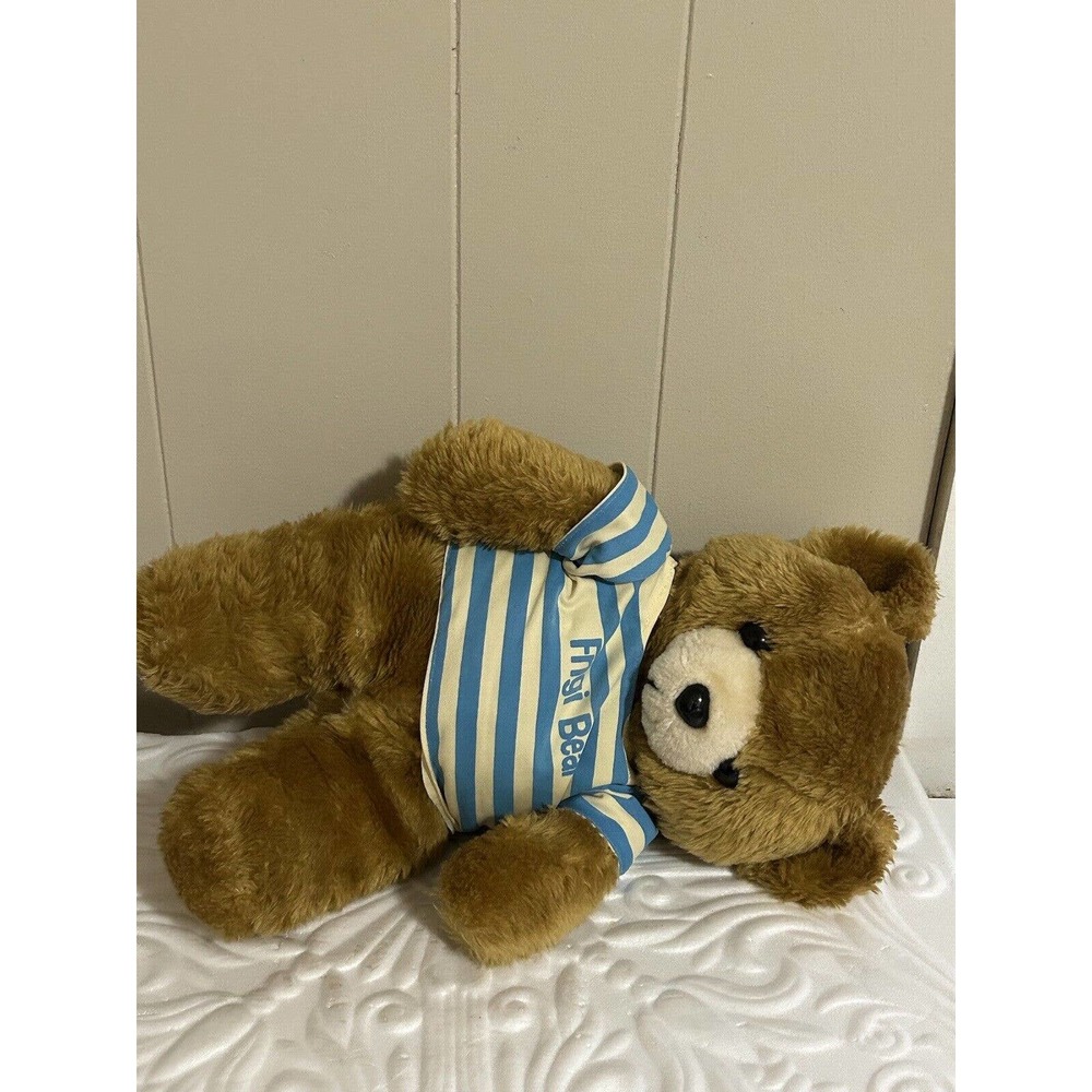 Vintage 1980 Frigidarie Frigi Bear 15" Promotional Plush Stuffed Animal Toy - Picture 2 of 12